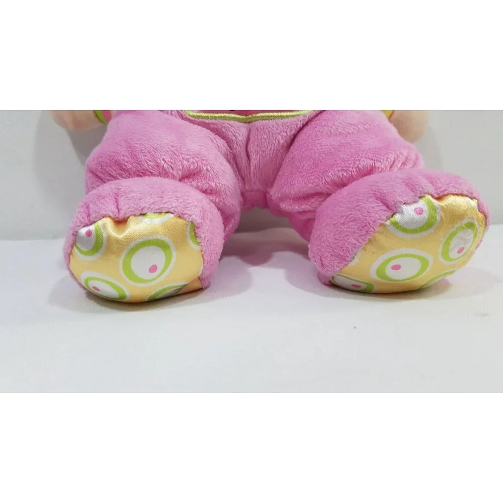 Babys 1st Doll Pink Plush or Lovey Baby Toy For Infants & Toddlers 2008 Rattle